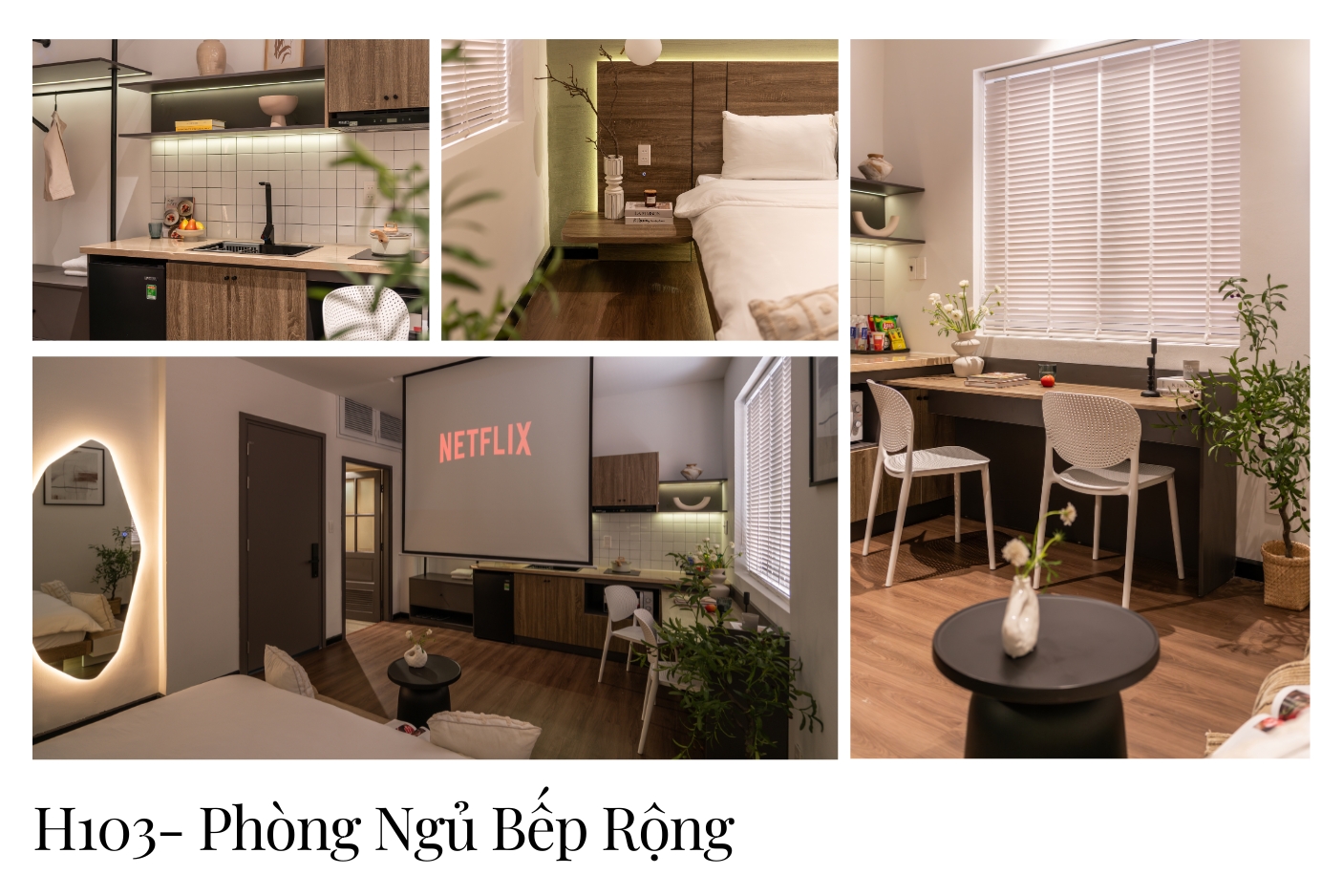 H103 - Ph&ograve;ng Ngủ Bếp Rộng - Sky Central - Homestay theo giờ quận 10