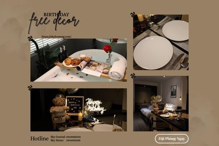 Homestay Decor Sinh Nhật S&agrave;i G&ograve;n