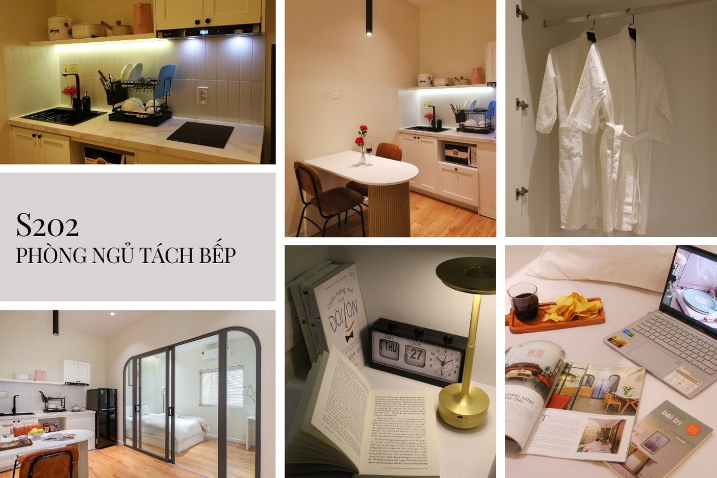 S202 - Ph&ograve;ng Ngủ T&aacute;ch Bếp C&oacute; Bồn Tắm - Sky Home - Homestay theo giờ quận 10 (1)