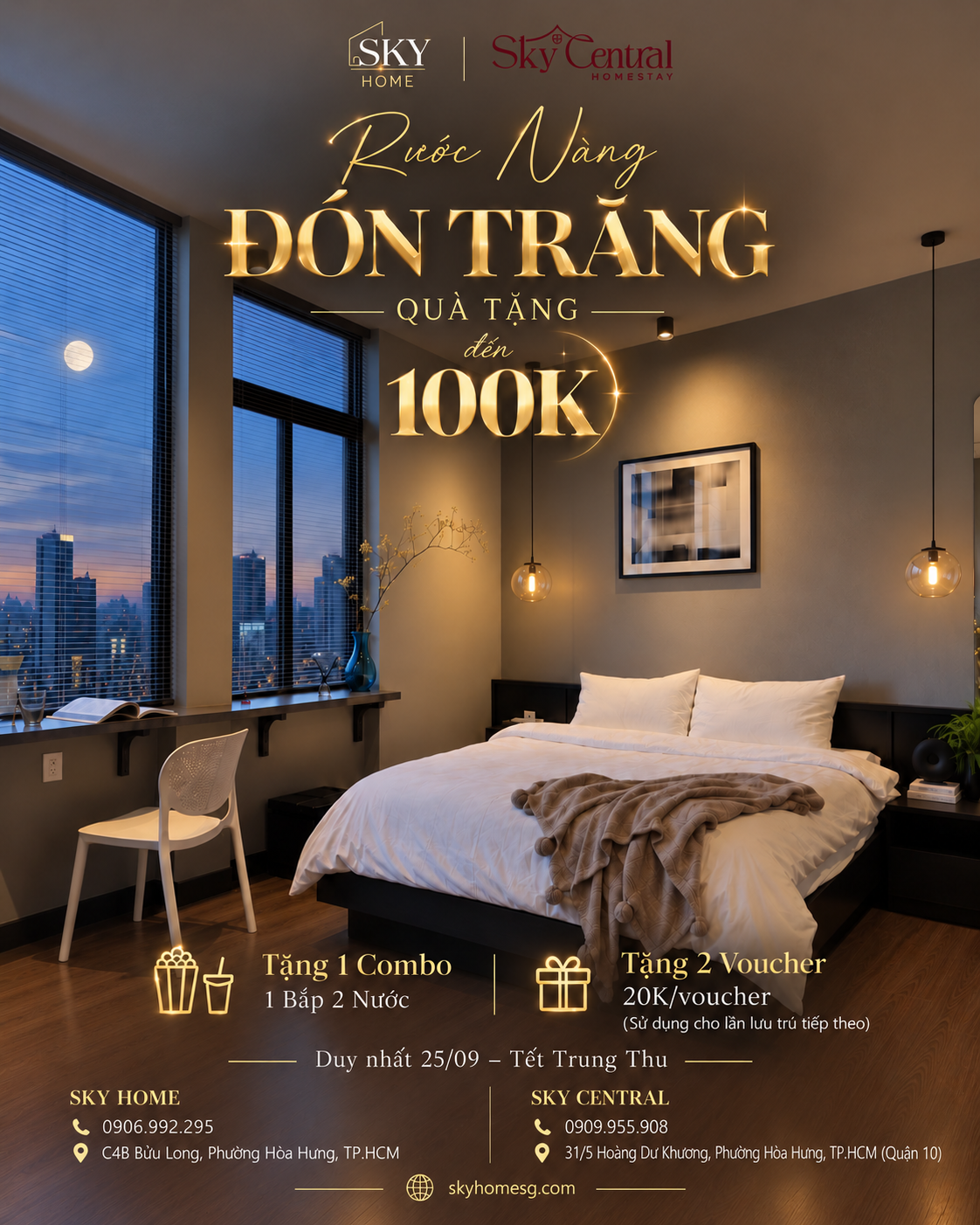 Sky Home - Homestay Tự Check In &amp;amp;amp;amp;amp;amp;amp;amp;amp;amp;amp;amp;amp;amp;amp;amp;amp;amp;amp;amp;amp;amp;amp;amp;amp;amp;amp;amp;amp;amp;amp;amp;amp;amp;amp;amp; Thu&ecirc; Giờ Quận 10 HCM - Chương Tr&igrave;nh Khuyến M&atilde;i Trung Thu (1)